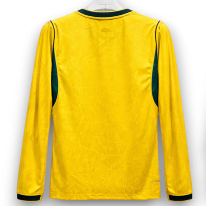 Camiseta Brasil 2026-2027 Local Manga Larga