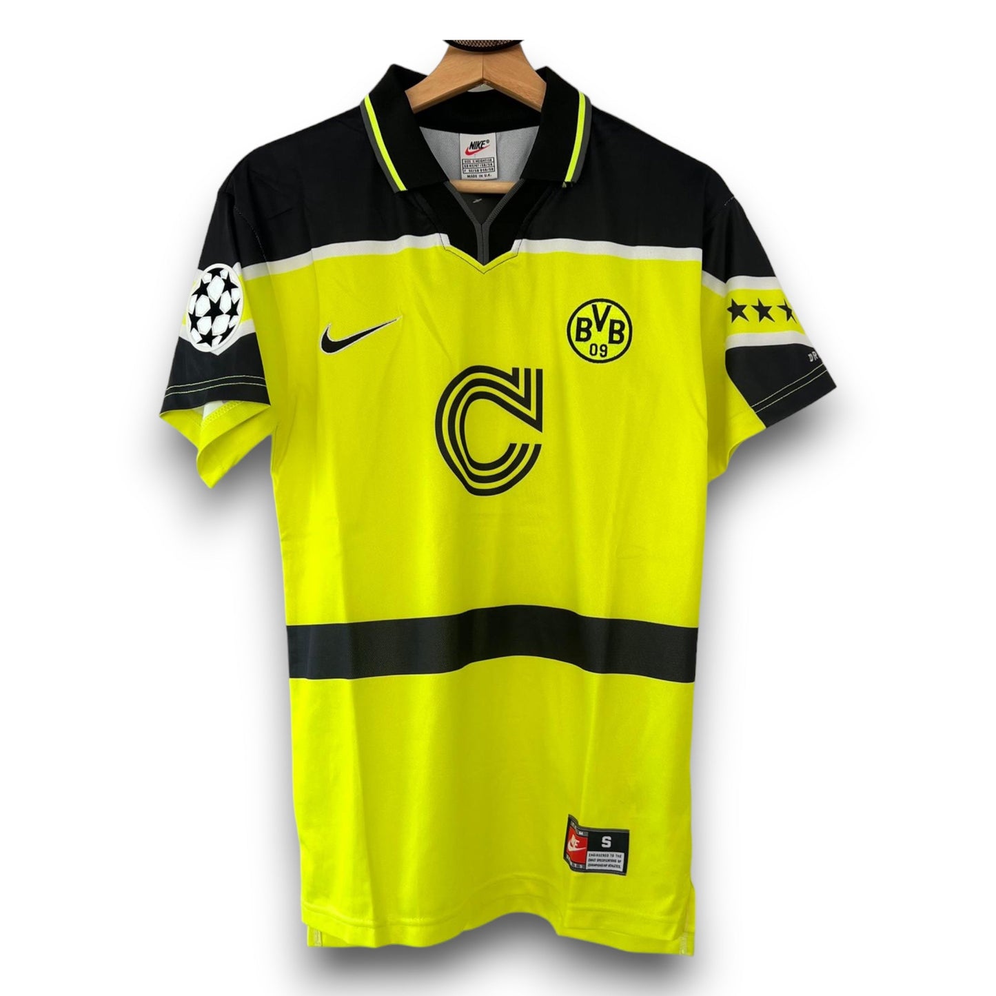 BVB 1996-1997 Home UCL Final Shirt