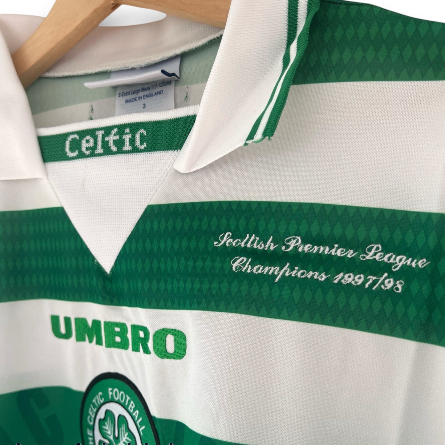 Celtic 1997-1998 Home Champions Jersey