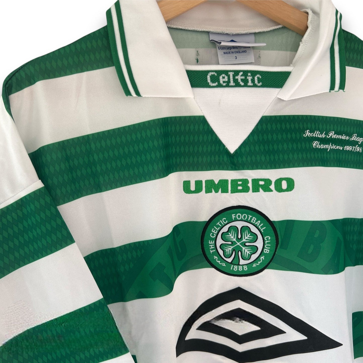Celtic 1997-1998 Home Champions Jersey