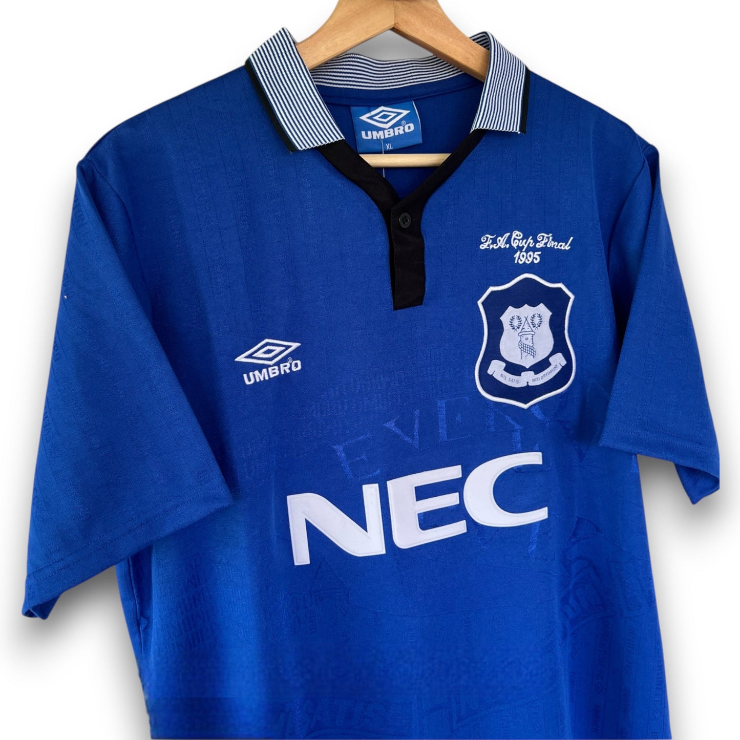 Everton 1994-1995 Home Cup Final Shirt