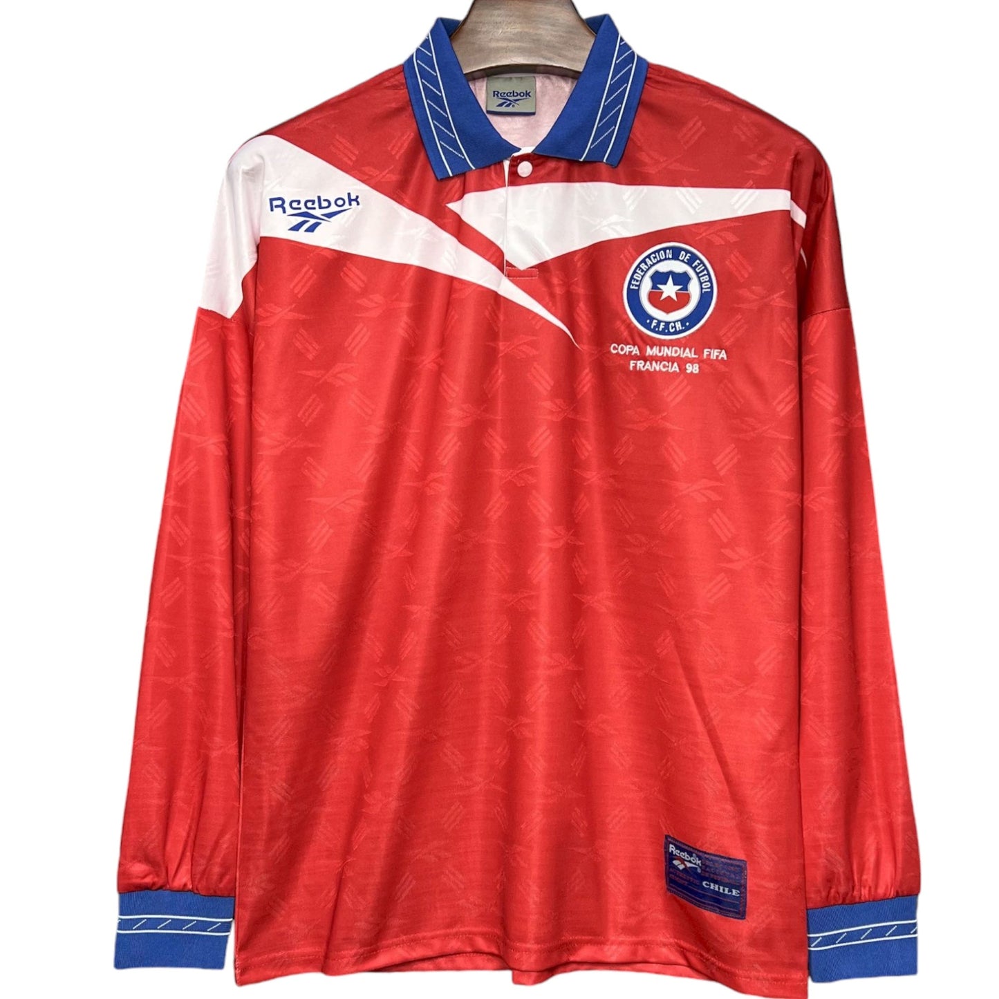 Maillot Chili 1998 Domicile - Manches Longues