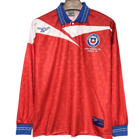 Maillot Chili 1998 Domicile - Manches Longues