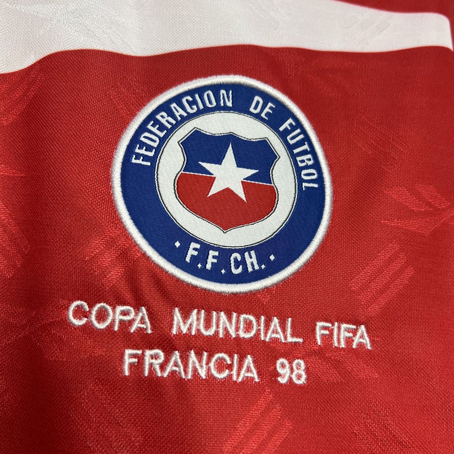 Maillot Chili 1998 Domicile - Manches Longues