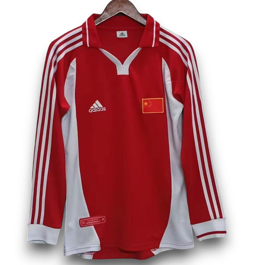 Maillot Chine 2001 Domicile Manches Longues