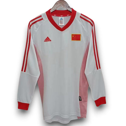 Maillot Chine 2002 Extérieur Manches Longues