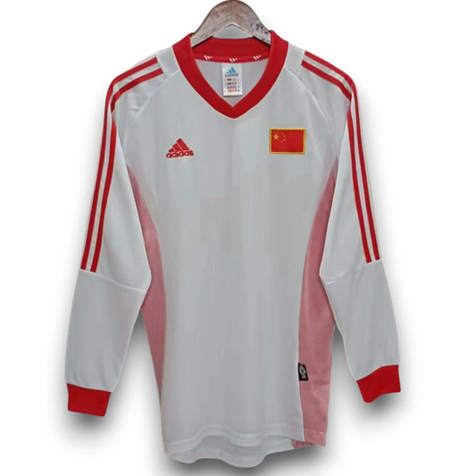 China 2002 Away Long-Sleeve Jersey