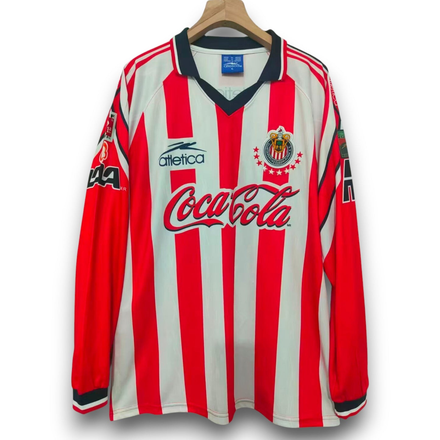 Chivas 1998-1999 Long Sleeve Home Jersey