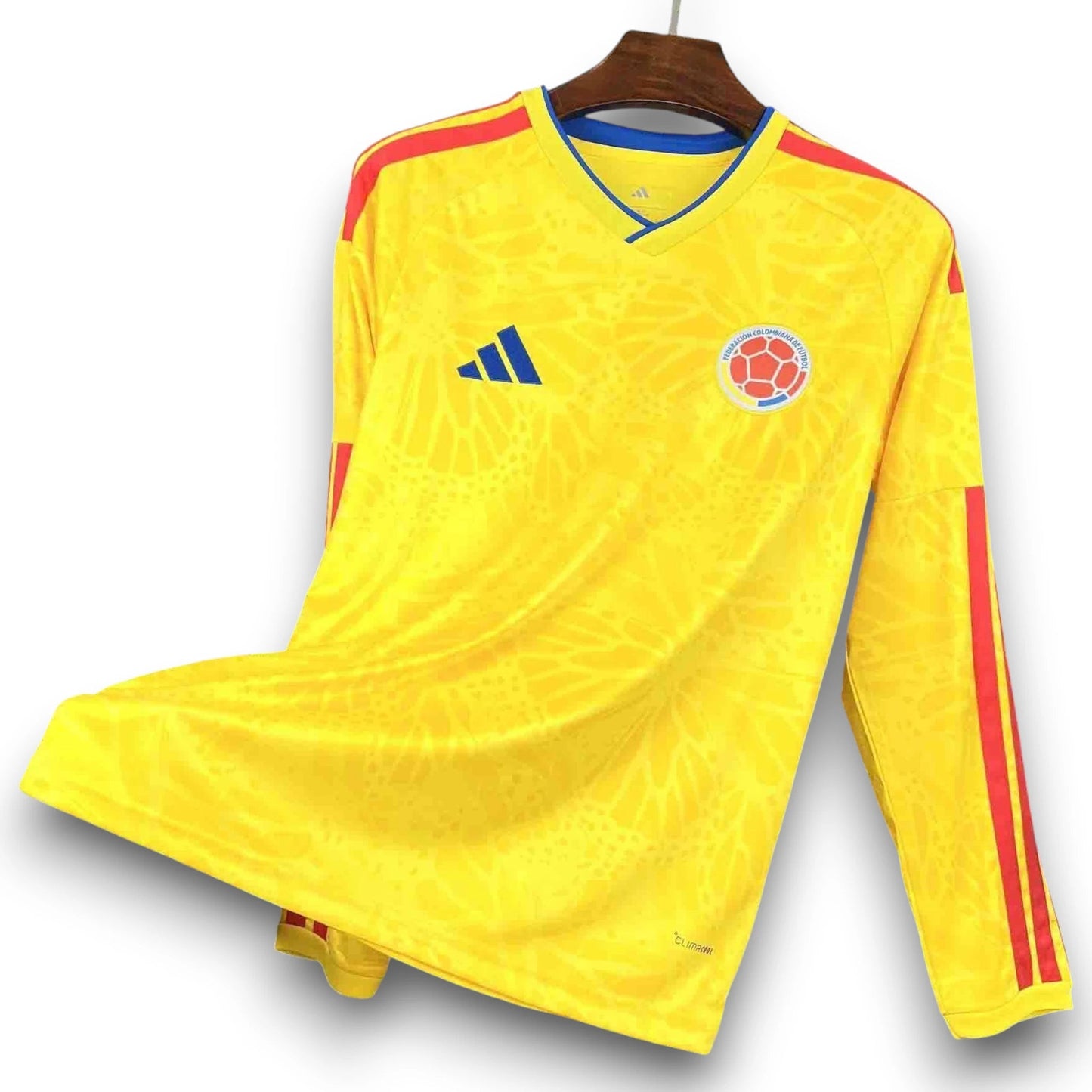 Colombia 2026-2027 Home Long-Sleeve Jersey