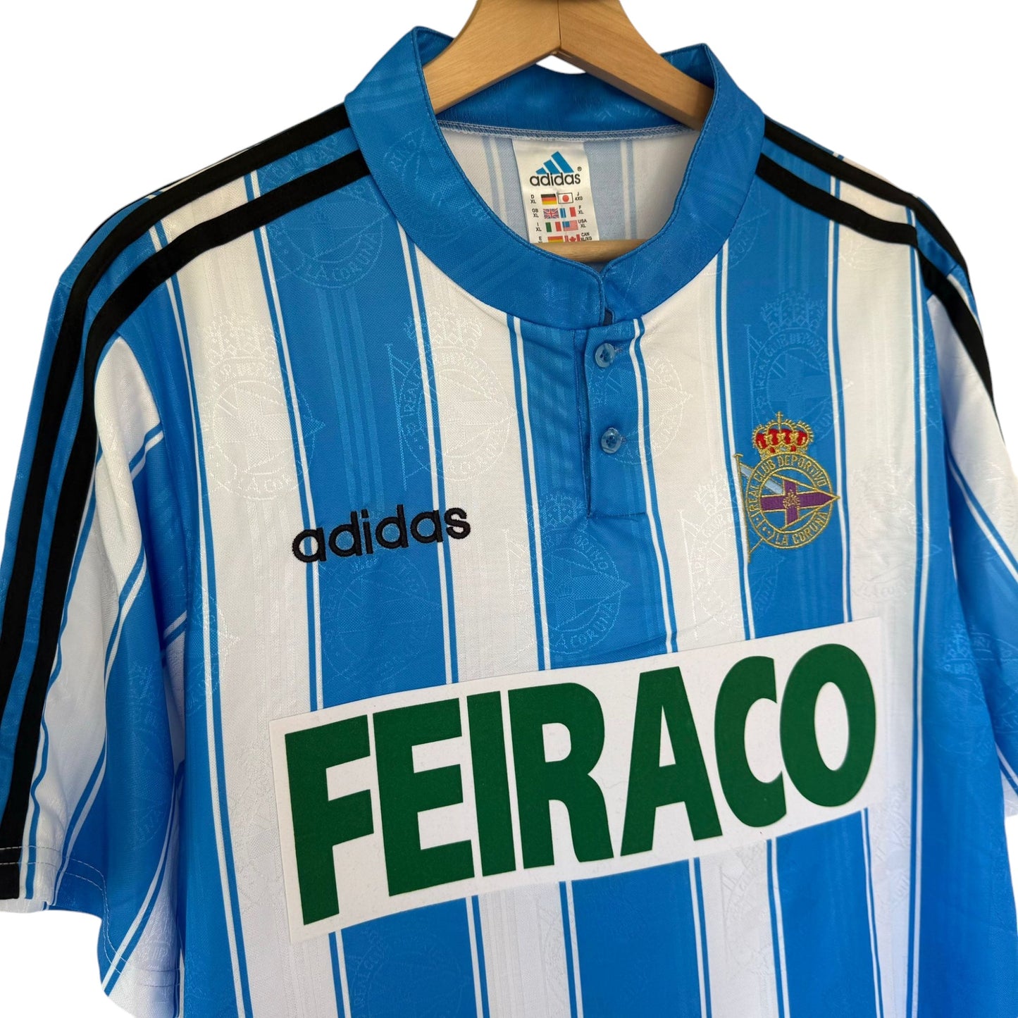 Deportivo La Coruña 1997-1998 Home Shirt
