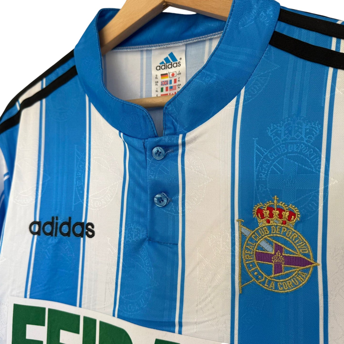 Deportivo La Coruña 1997-1998 Home Shirt
