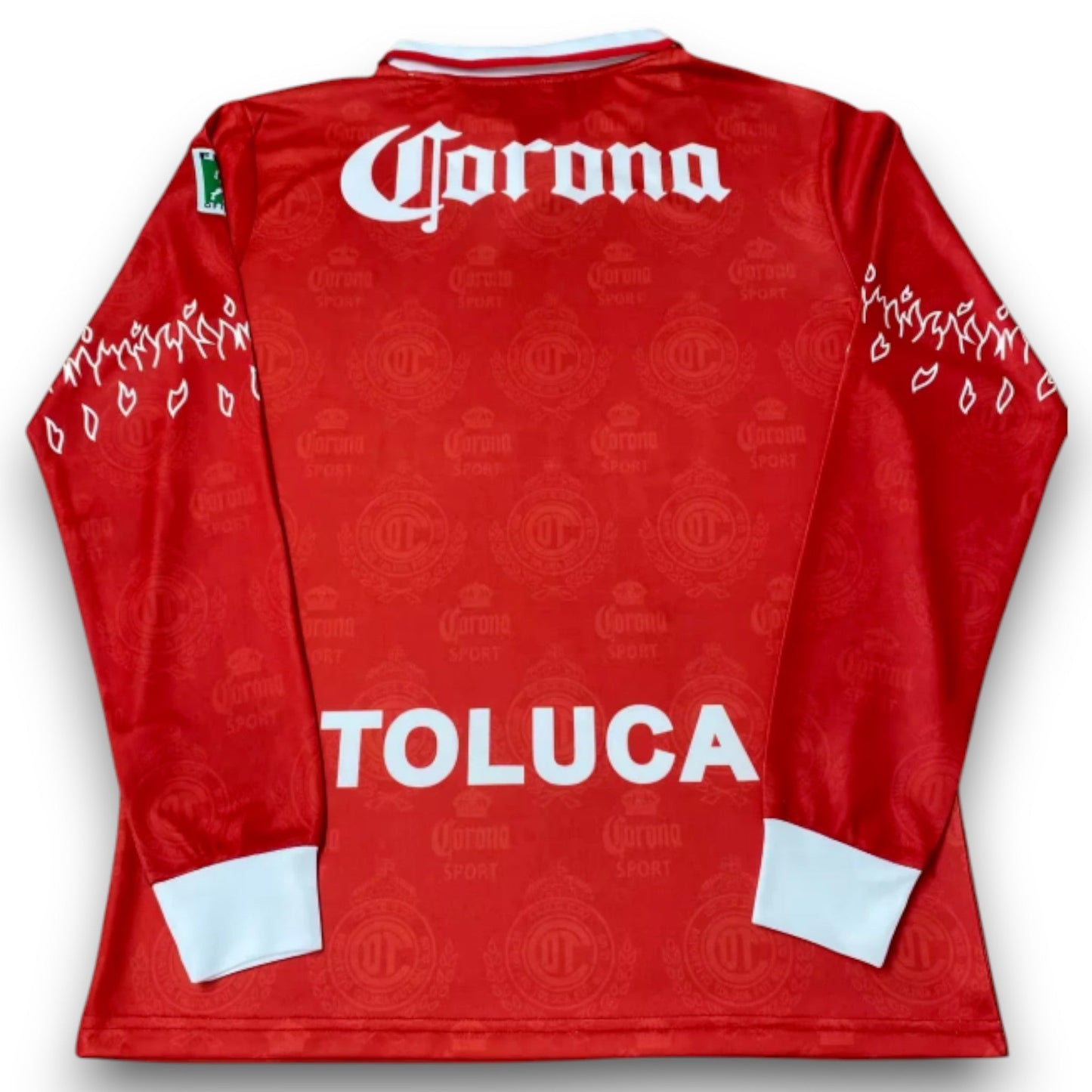 Deportivo Toluca 1996-1997 Home Long Sleeve Jersey