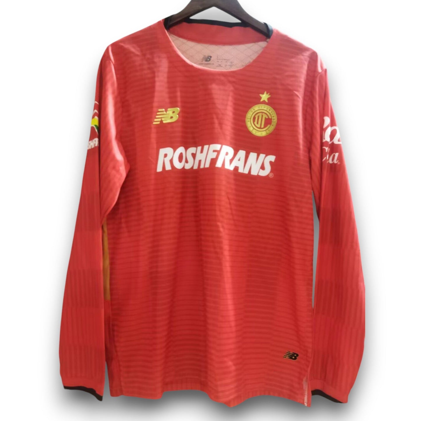 Maillot domicile Deportivo Toluca 2025-2026 Manches Longues