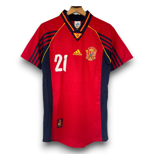 Spain 1998 Home Jersey