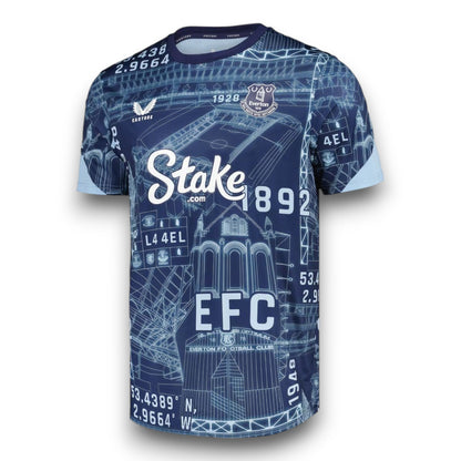 Maillot Everton 2024-2025 Avant-match