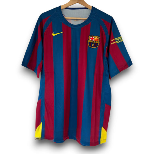 Barcelona 2005-2006 Home UCL Final Jersey