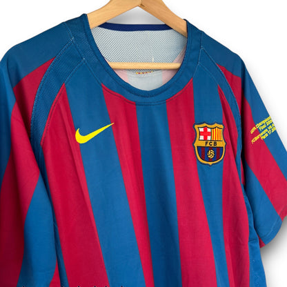 Barcelona 2005-2006 Home UCL Final Jersey