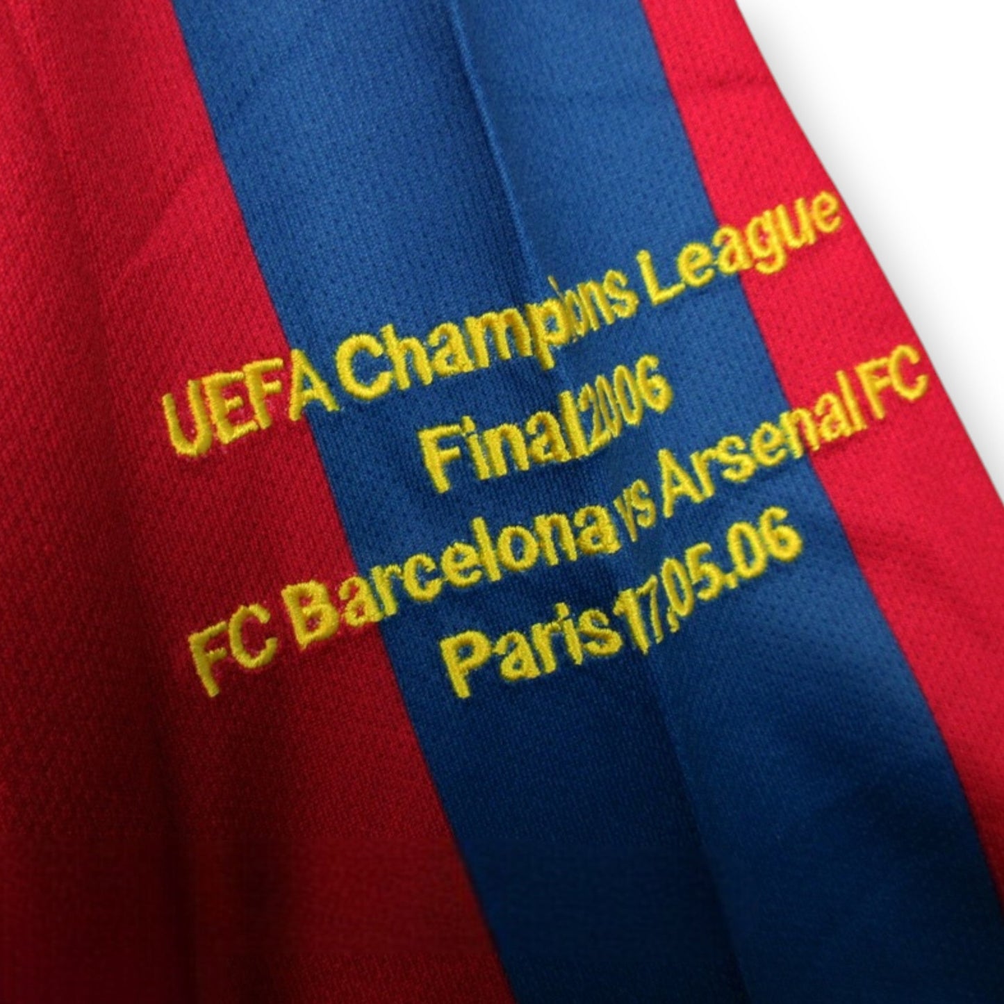 Barcelona 2005-2006 Home UCL Final Jersey