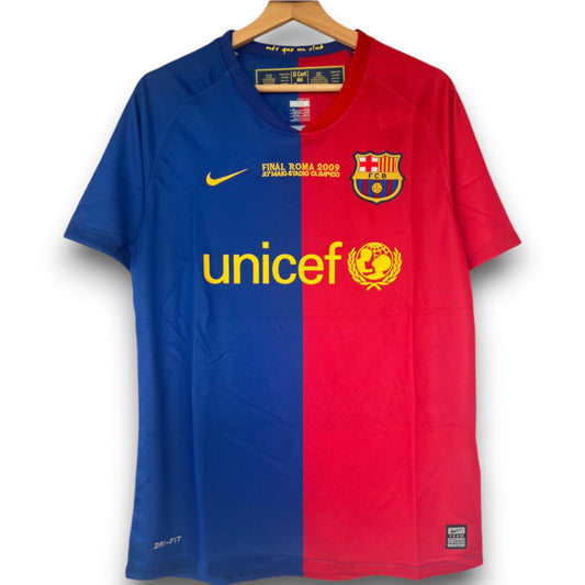 Barcelona 2008-2009 Home UCL Final Jersey