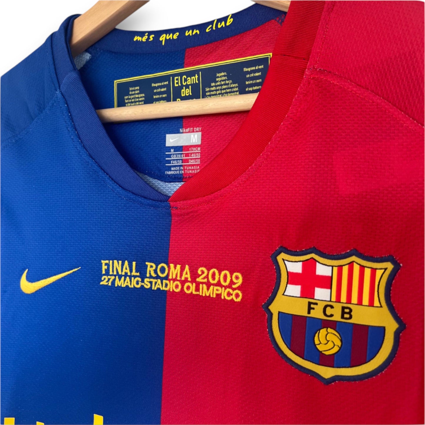 Barcelona 2008-2009 Home UCL Final Jersey