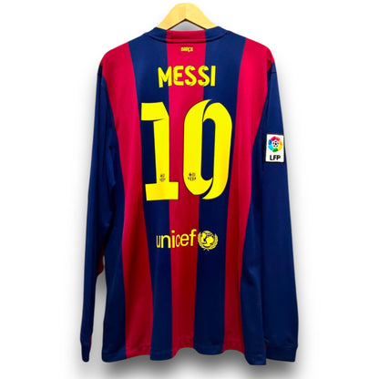 Barcelona 2014-2015 Home Long Sleeve Jersey