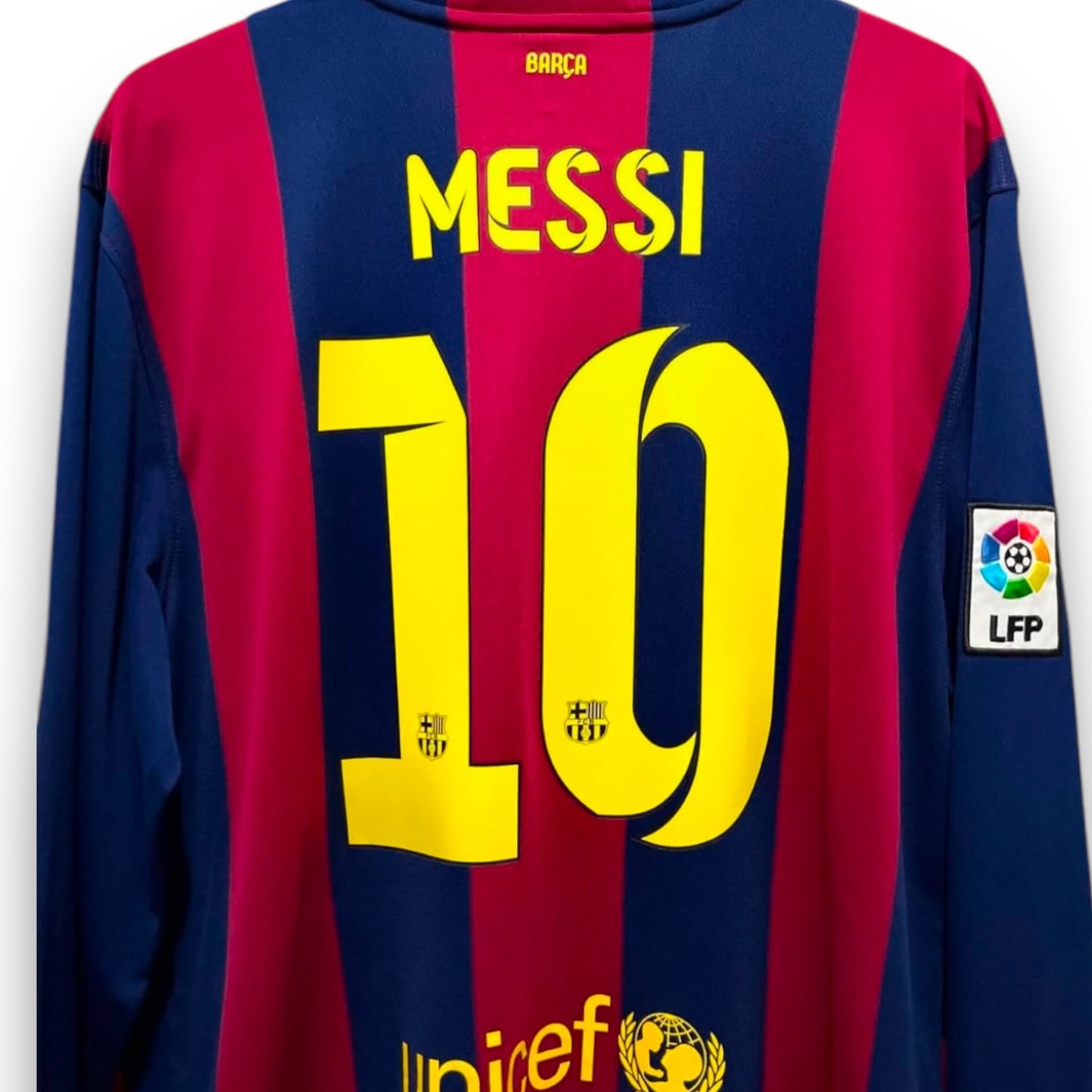 Barcelona 2014-2015 Home Long Sleeve Jersey