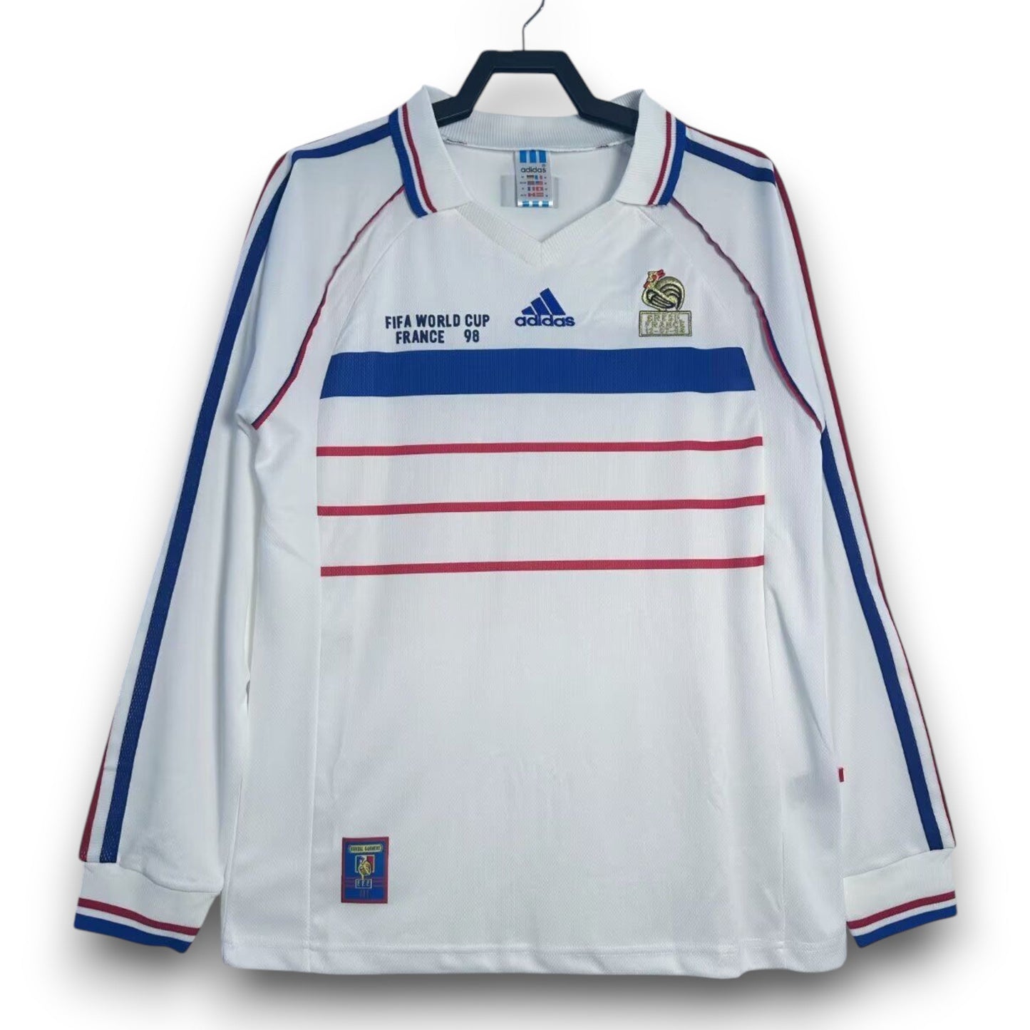 Maillot France 1998 Extérieur Manches Longues
