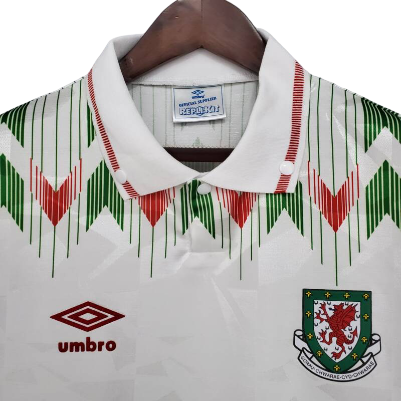Maillot Pays de Galles 91/92 Extérieur