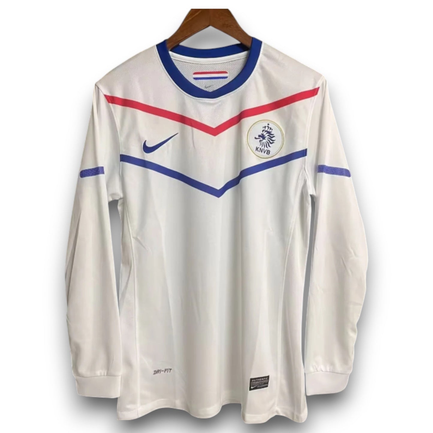 Camiseta Holanda 2010 Visitante - Manga larga