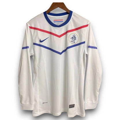 Camiseta Holanda 2010 Visitante - Manga larga