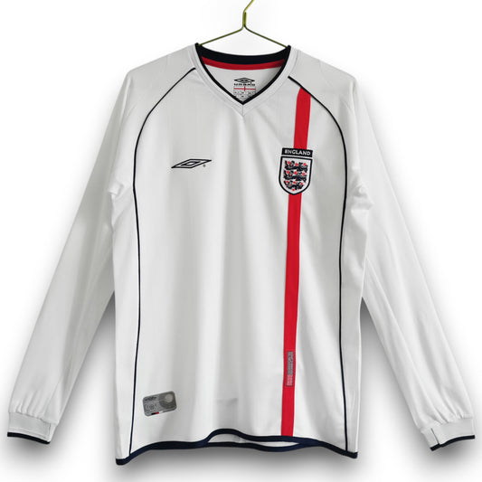 England 2002 Home Long Sleeve Shirt