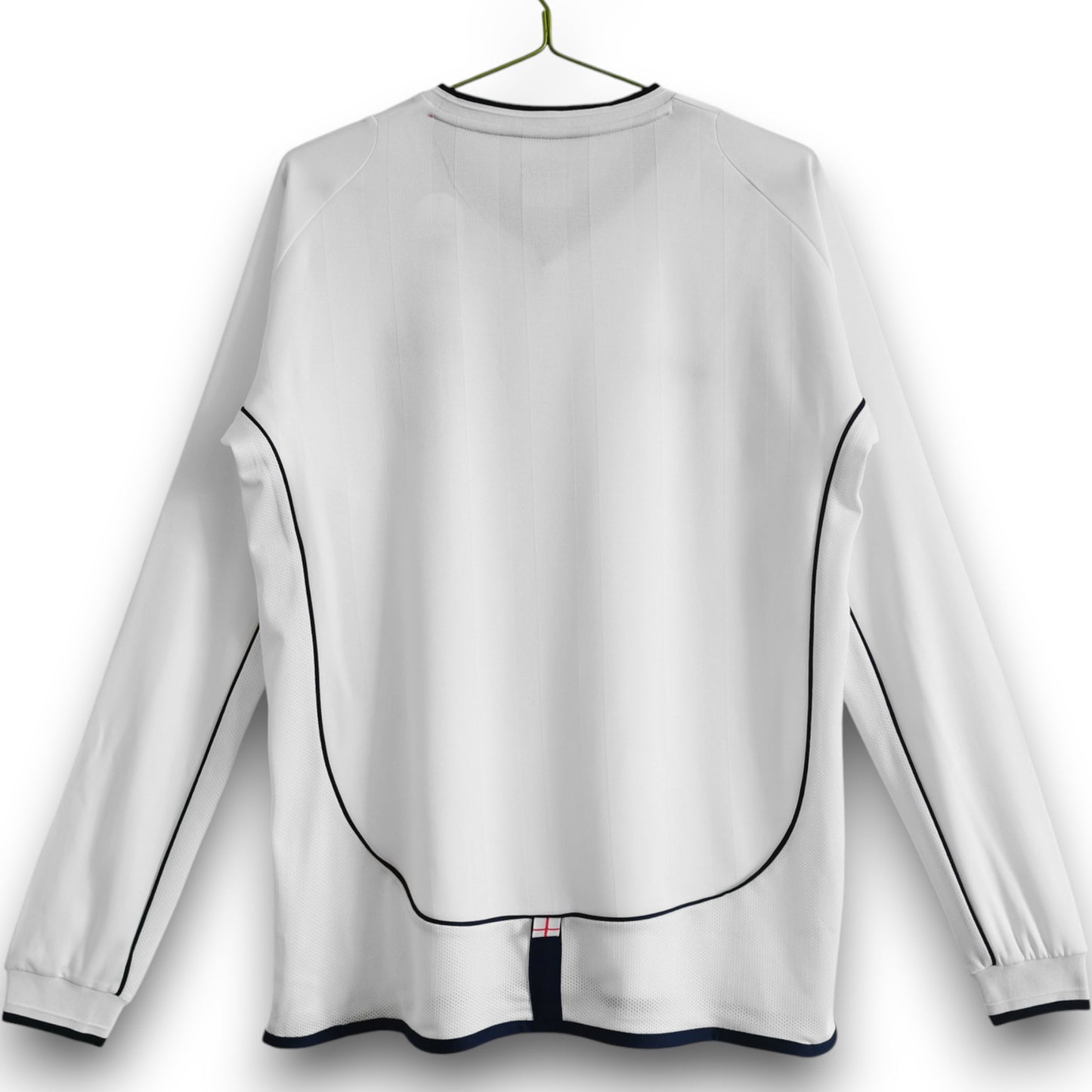 Camiseta Inglaterra 2002 Local Manga Larga