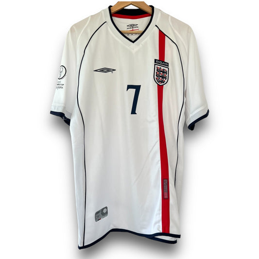 Maillot domicile Angleterre 2002