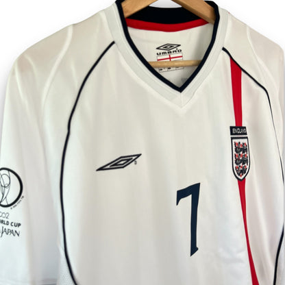 England 2002 Home Shirt