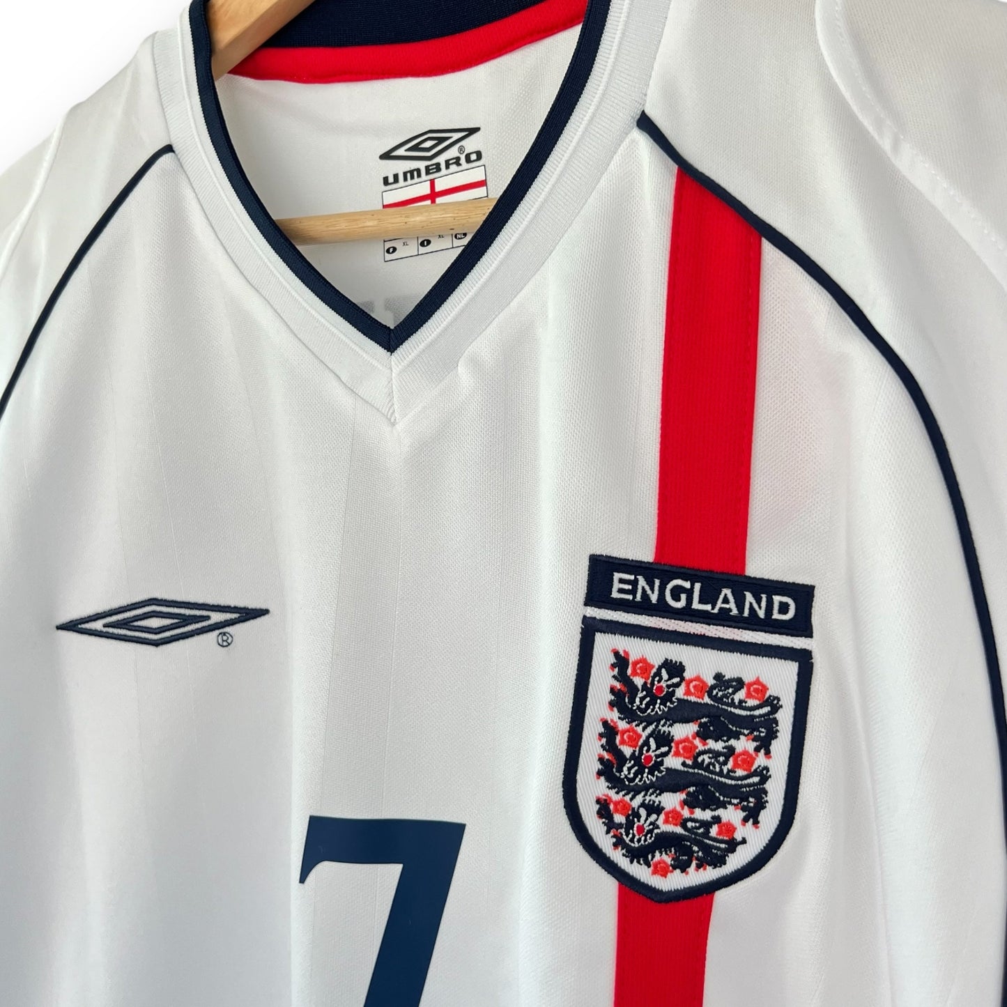 England 2002 Home Shirt