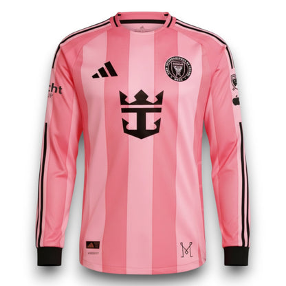 Maillot Domicile Inter Miami 2025-2026 Manches Longues
