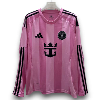 Maillot Domicile Inter Miami 2025-2026 Manches Longues
