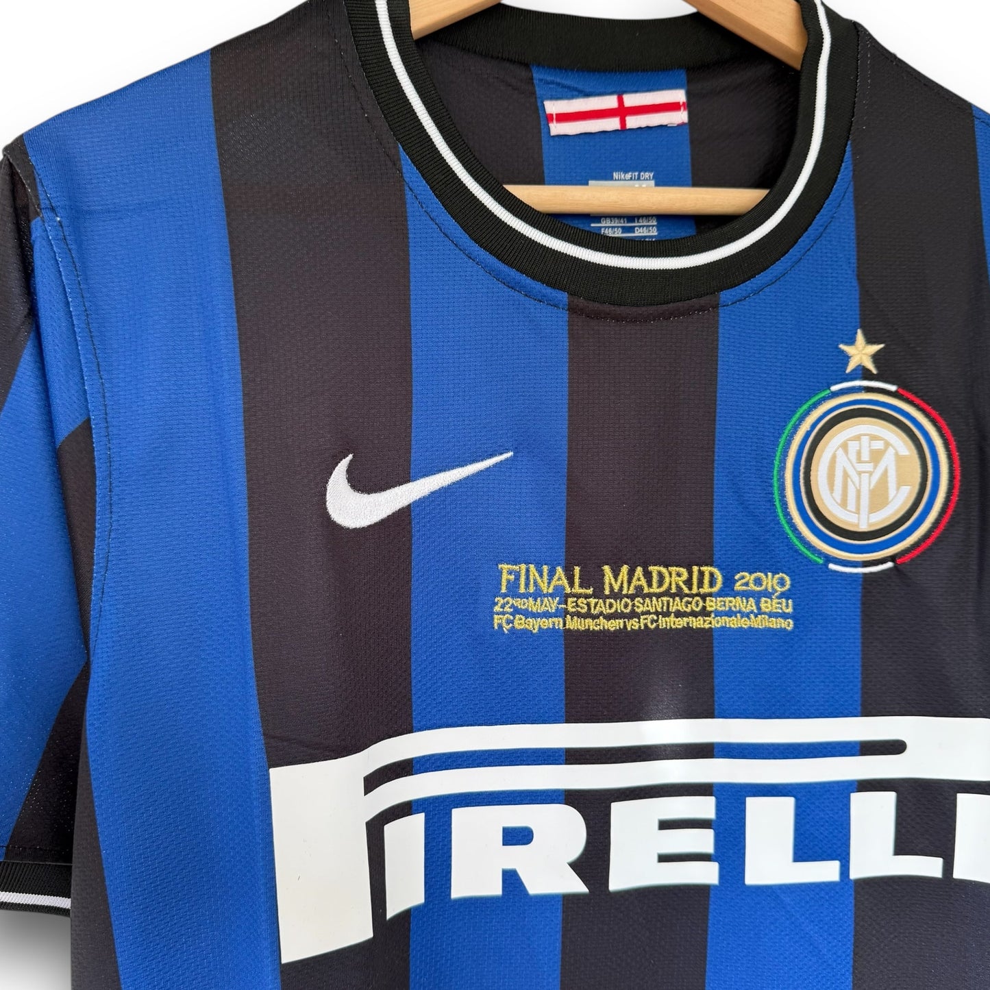 Inter Milan 2009-2010 Home Champions League Final Jersey