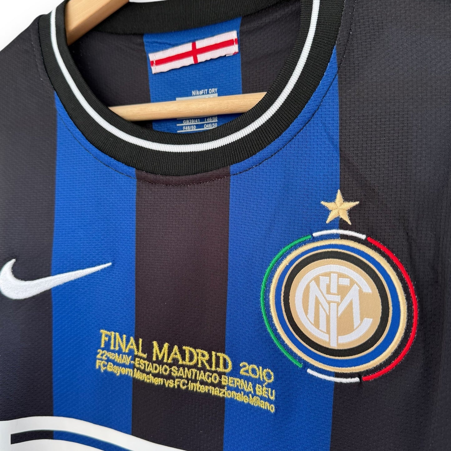 Inter Milan 2009-2010 Home Champions League Final Jersey