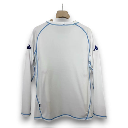 JC Auxerre 2003-2004 Long Sleeve Home Shirt