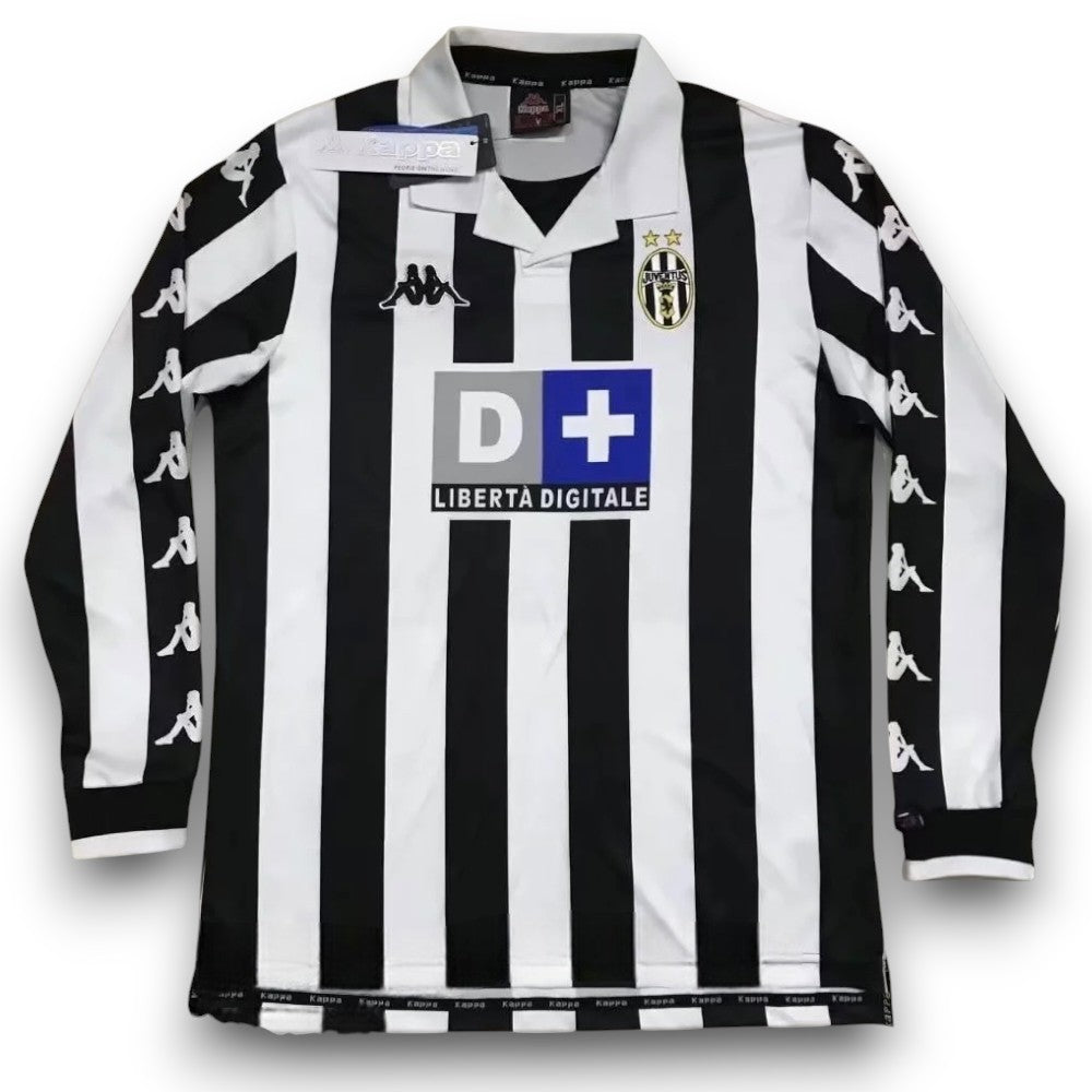 Juventus 1999-2000 Home Long Sleeve Shirt