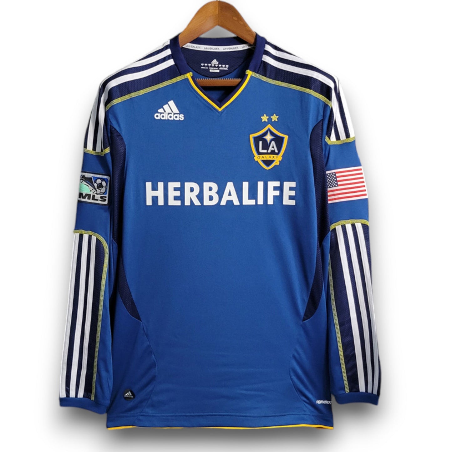 L.A. Galaxy 2011-2012 Away Long Sleeve Jersey