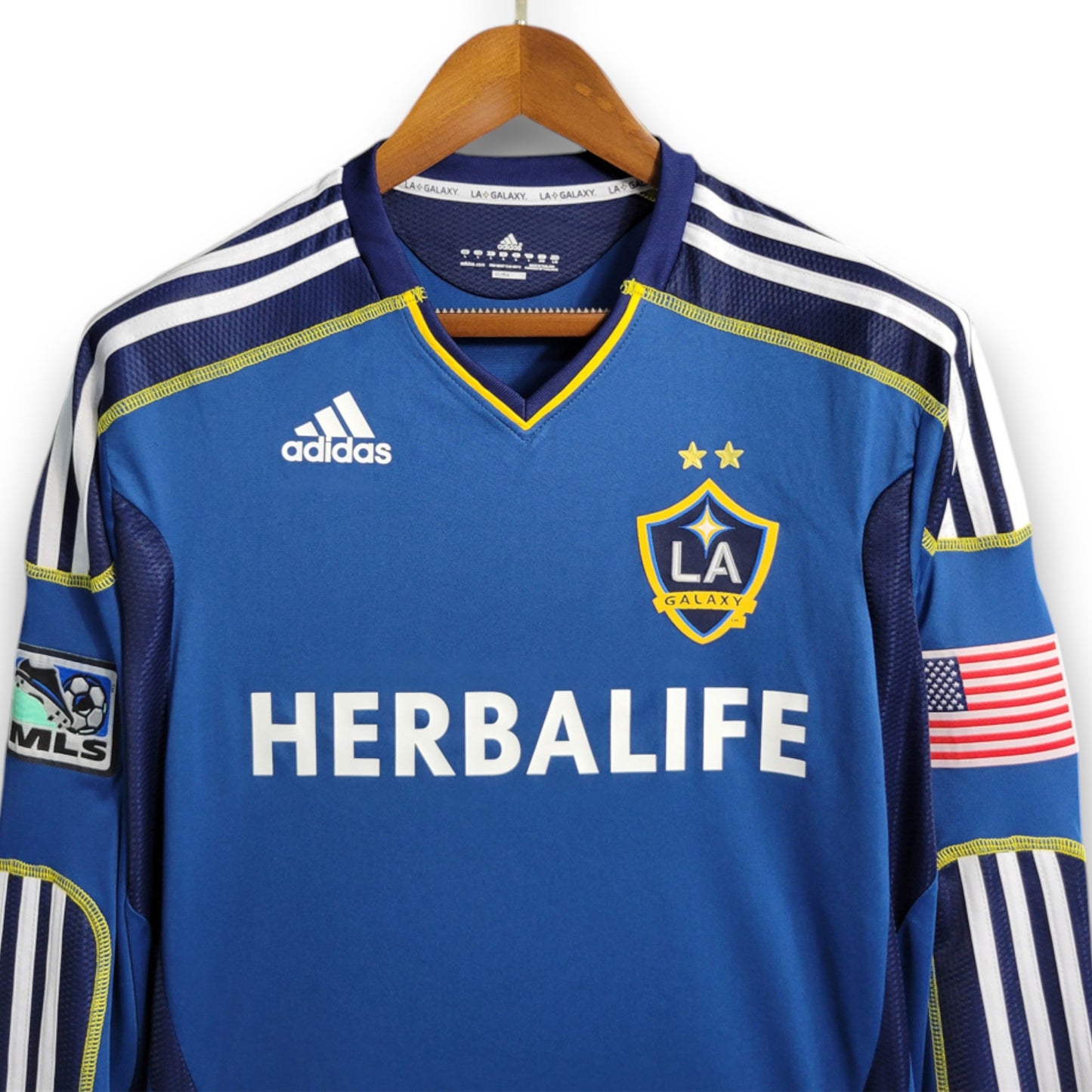 L.A. Galaxy 2011-2012 Away Long Sleeve Jersey