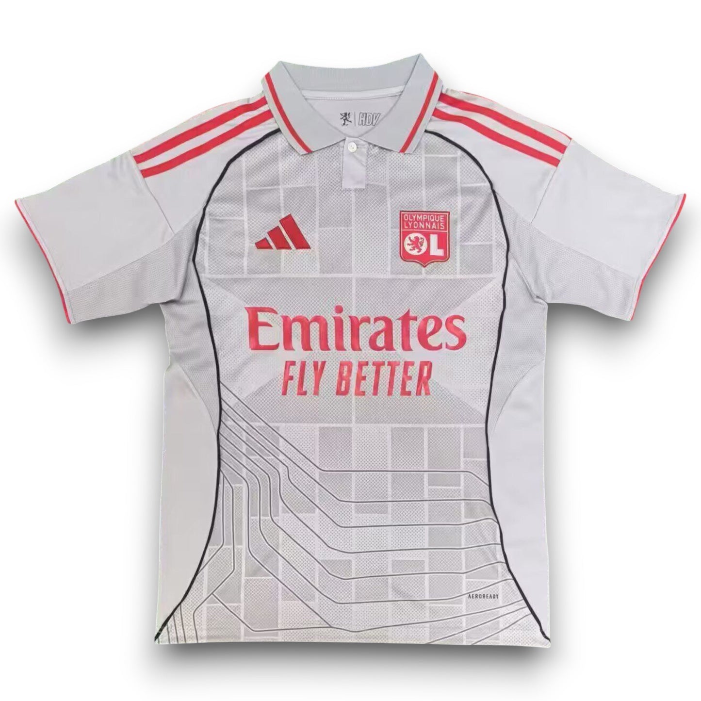 Camiseta Olympique Lyon 2025-2026 Alternativa