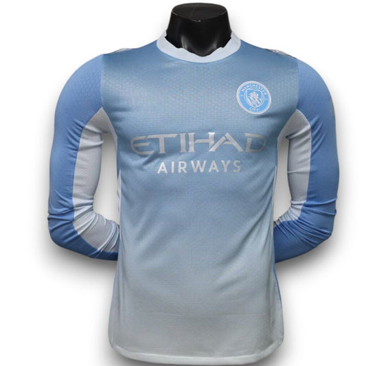 Camiseta Manchester City 2026-2027 Local Manga Larga