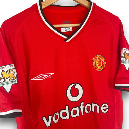 Manchester United 2000-2001 Home Jersey