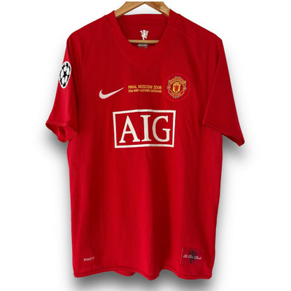 Manchester United 2007-2008 Home Champions League Final Jersey