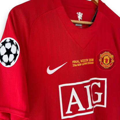 Manchester United 2007-2008 Home Champions League Final Jersey