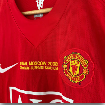 Manchester United 2007-2008 Home Champions League Final Jersey