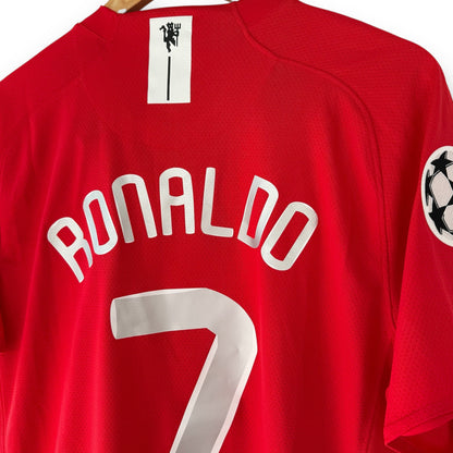 Manchester United 2007-2008 Home Champions League Final Jersey
